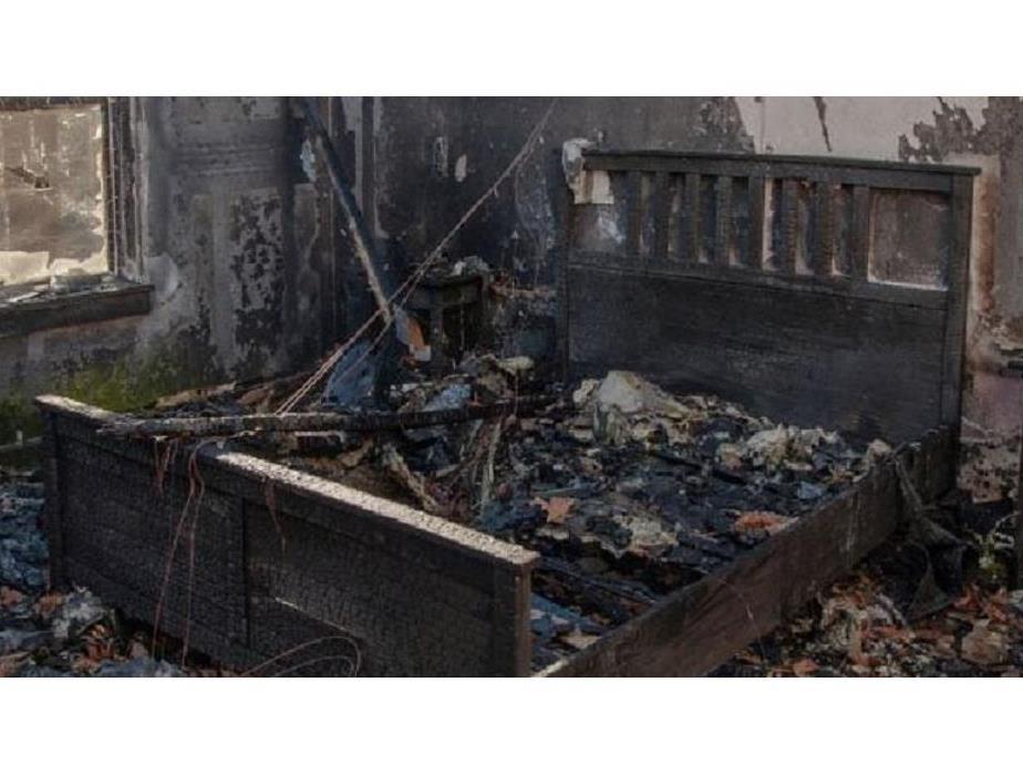 Damage caused by fire 